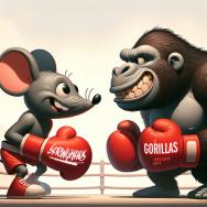 Springmaus vs. Gorillas - Kampf der Titanen - Das Impromatch